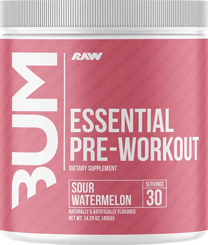 RAW Essential Pre-Workout - 30 servings - Watermelon