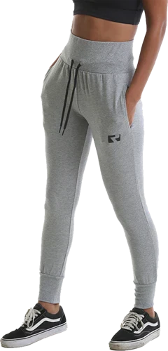 RIPT RCLPNT720 Dam Djup Midja Joggingbyxor - Grey
