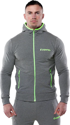 RIPT RCSWT703 Herr Slimfit TL Hoodie - Grey