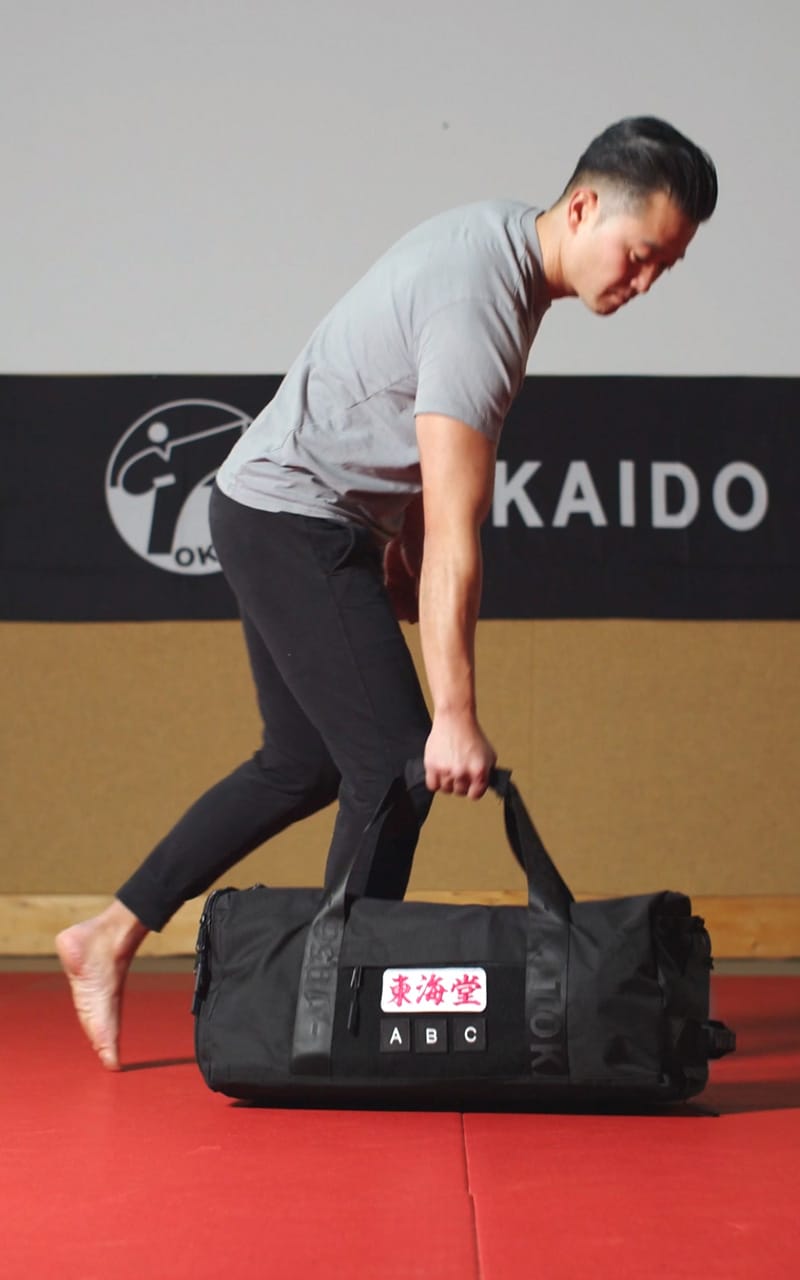 TOKAIDO Sports Bag, MyBag, Med Kardborreband - Svart