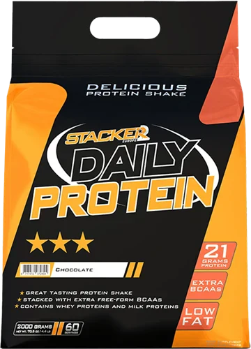 Stacker2 Daily Vassleprotein - 2000 g - Choklad