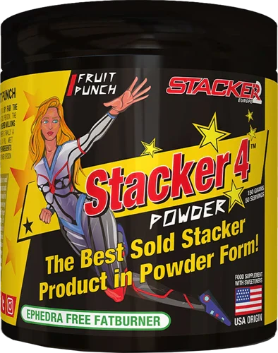 Stacker2 Stacker 4 Powder - 50 servings - Fruit Punch