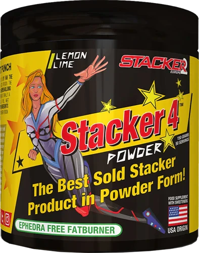 Stacker2 Stacker 4 Powder - 50 servings - Lemon