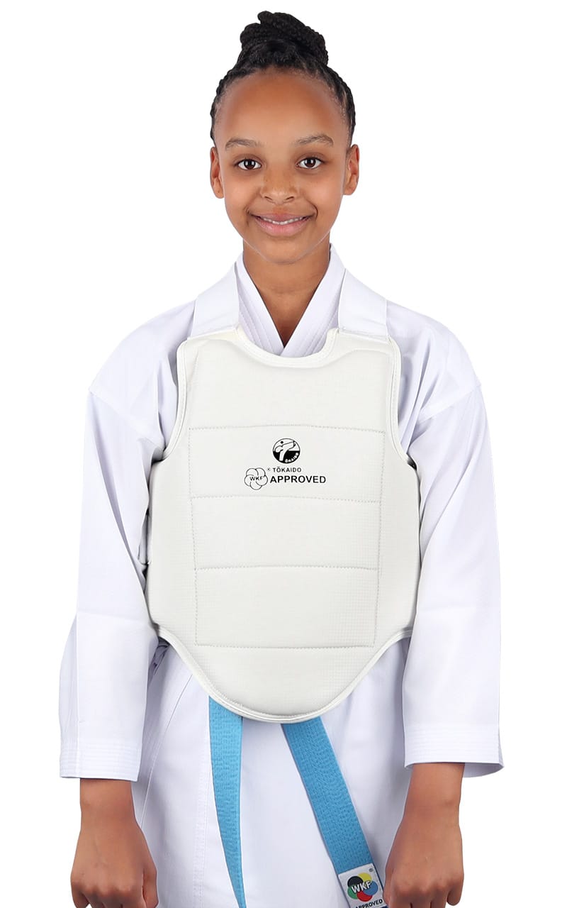 TOKAIDO Karate väst Barn, Youth League, WKF - Vit