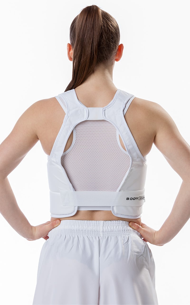 TOKAIDO Karate Vest, Body Guard Pro, WKF - Vit