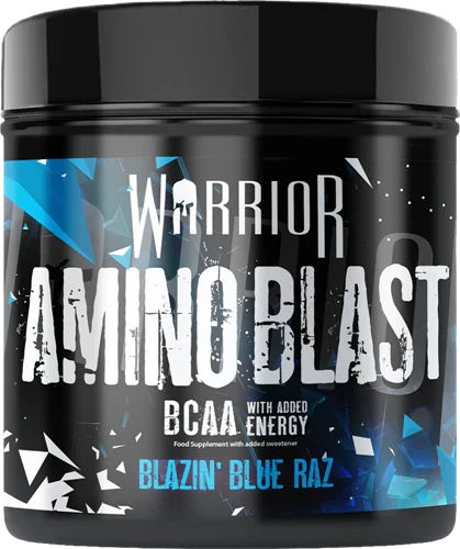 Warrior Amino Blast BCAA - 270 g - Blue Raspberry