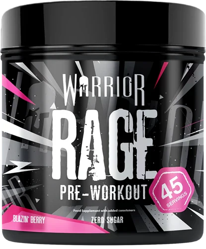 Warrior Rage Pre-Workout - 392 g - Blazin Berry