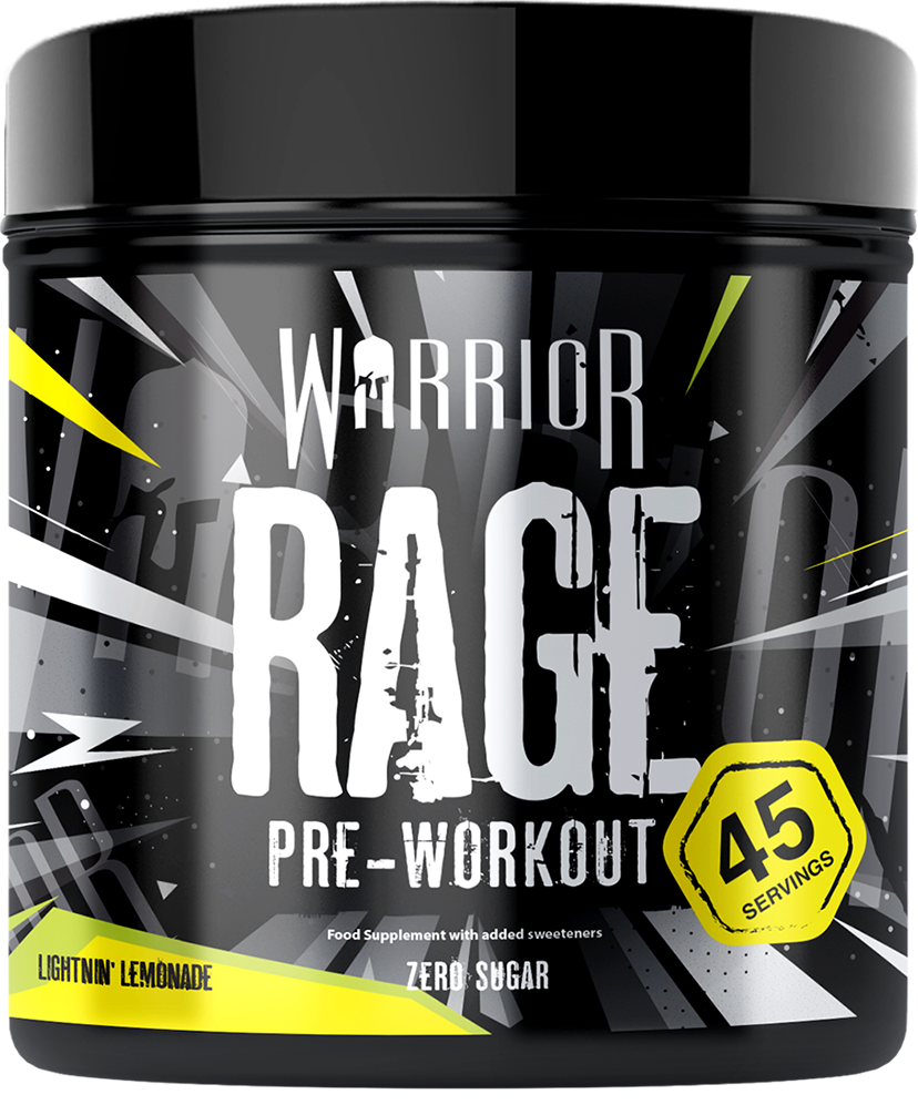 Warrior Rage Pre-Workout - 392 g - Lightnin Lemonade
