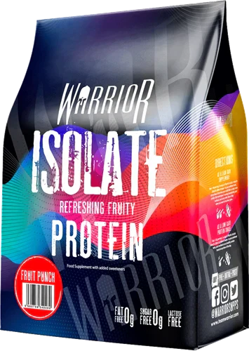 Warrior Vassleisolat Protein - 500 g - Fruit Punch