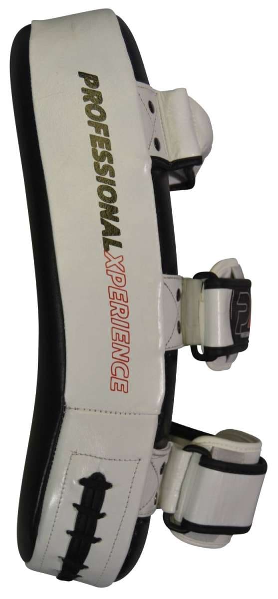 Phoenix:  Thai Mittsar, Äkta Läder, (Par) - Svart/Vit