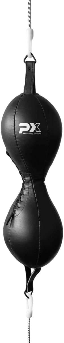 Phoenix:  Mexikansk dubbeländs boll konstläder - Svart inkl. snören