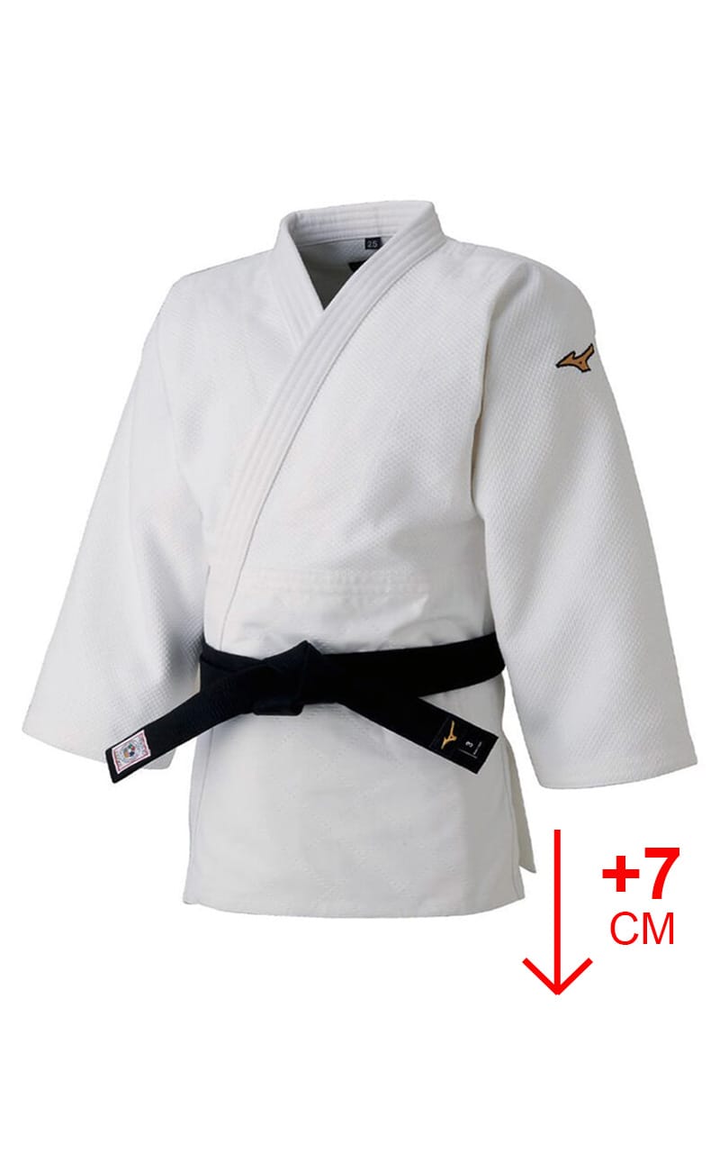 Mizuno Yusho Judogi Jacka – Tillverkad i Japan, Slim Fit & Regular (+7 cm)