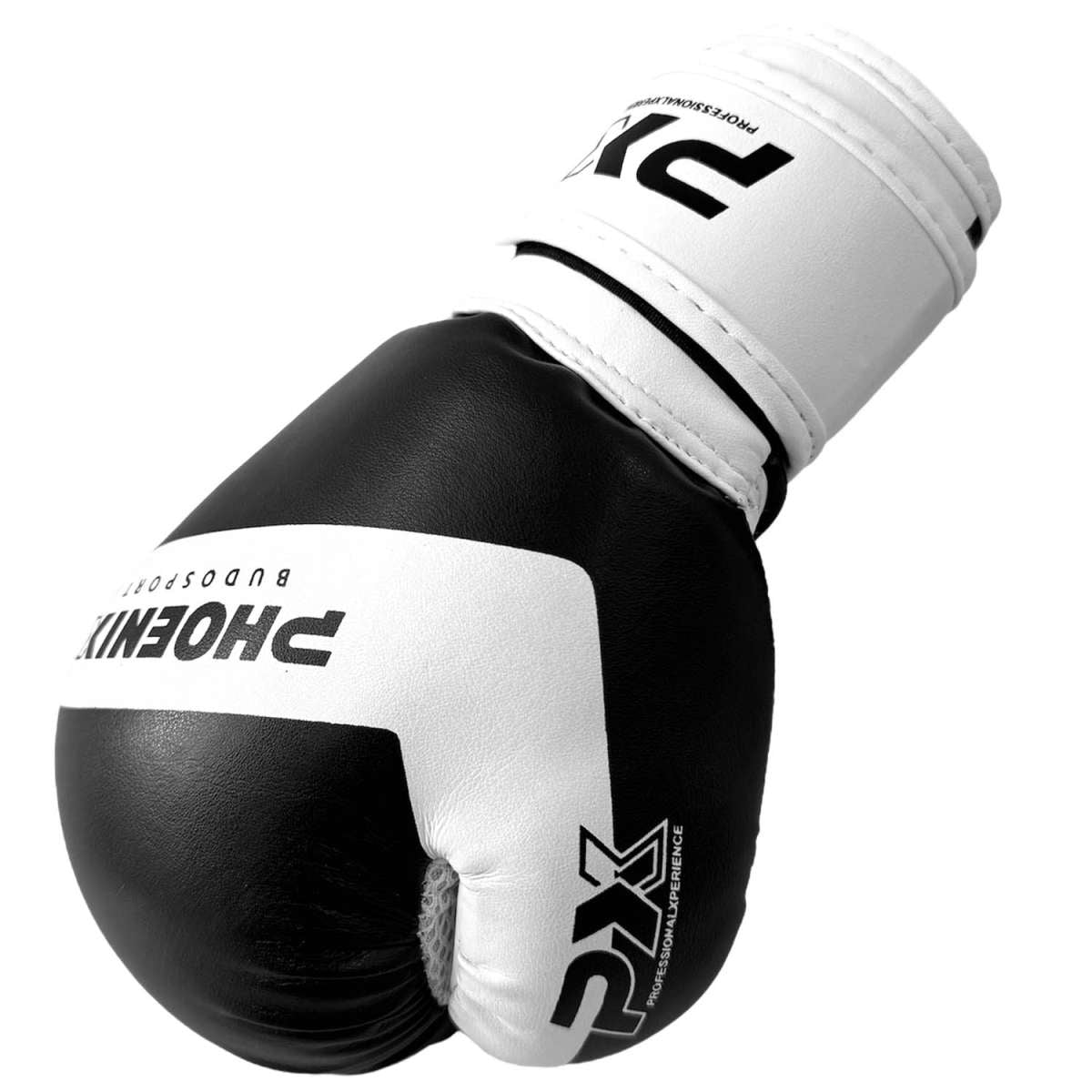 Phoenix:  Glove Boys, Barn Boxningshandskar - Svart/Vit