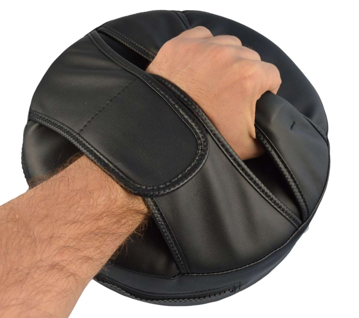 Phoenix: Rund Fokus Mitts, Normal Stoppning - Svart/Röd