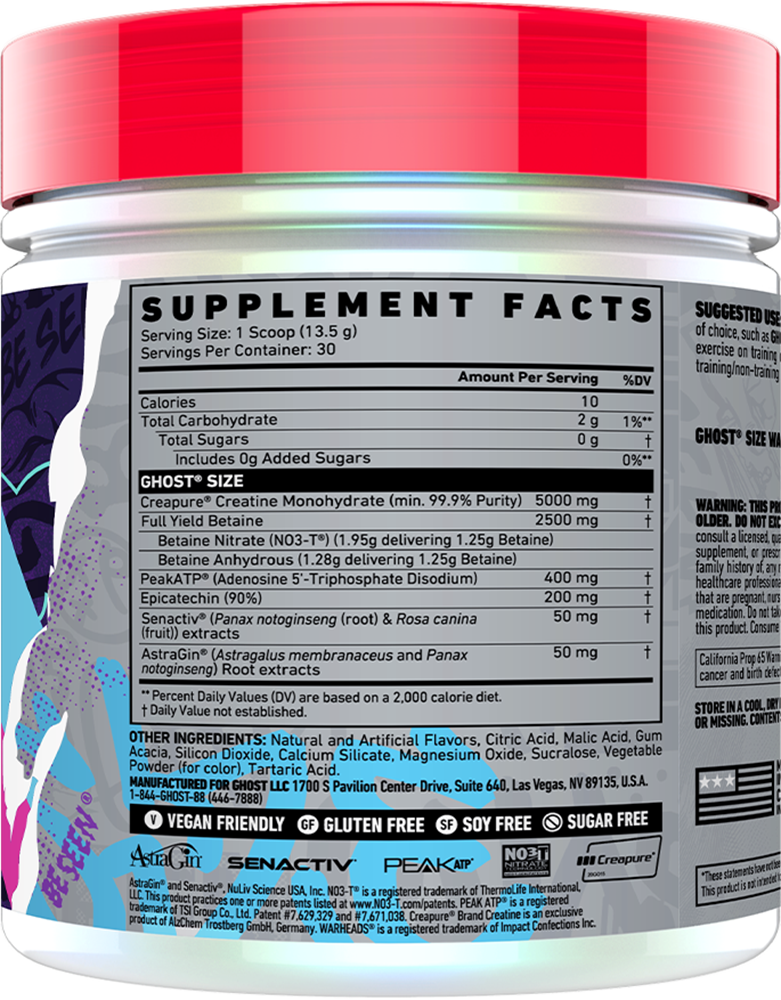 Ghost Size V3 - 30 servings Watermelon