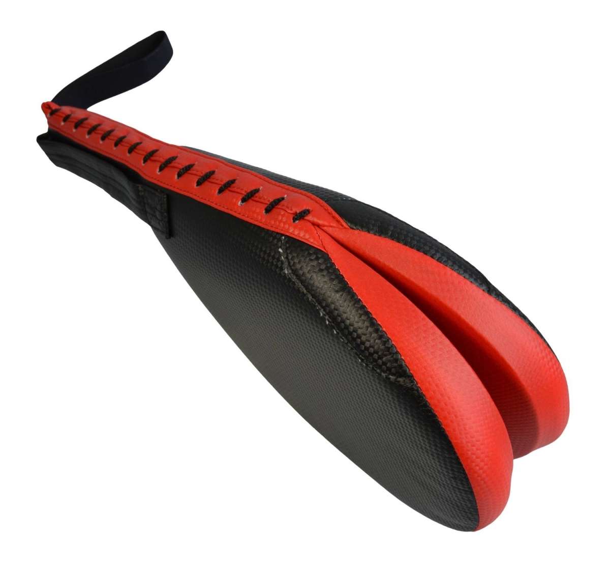 Phoenix: Taekwondo racket mitt, PU - Svart/Röd, dubbel