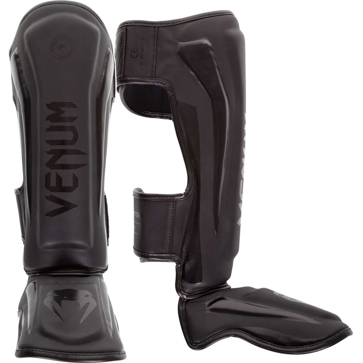 Venum Elite Stående Shin Guard - Svart