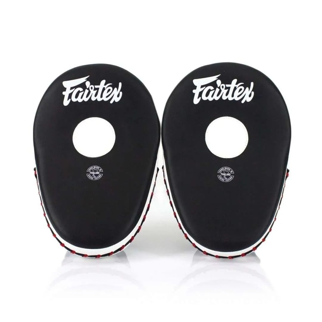 FAIRTEX Hand mitts par, svart-vit FMV13