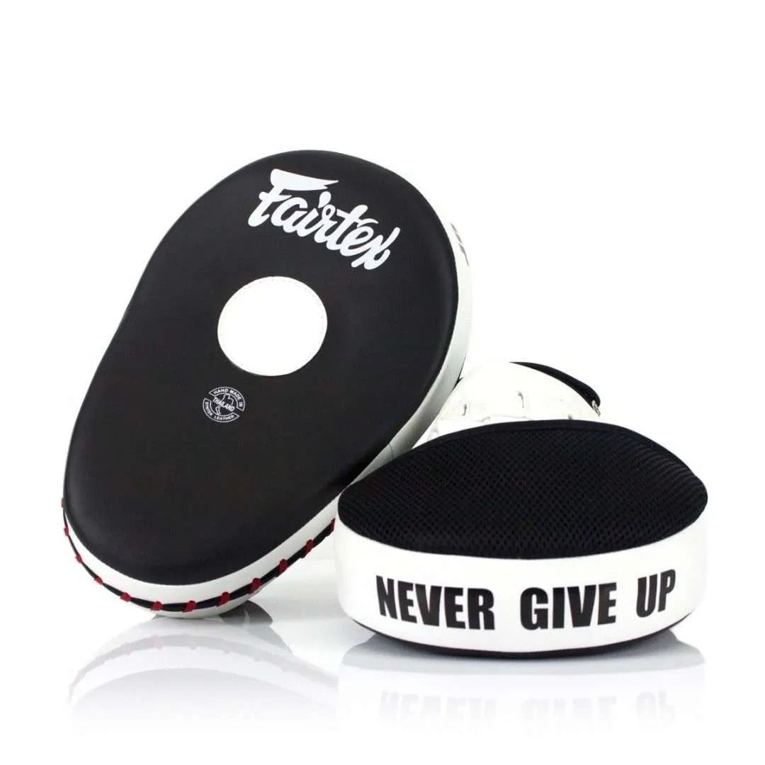 FAIRTEX Hand mitts par, svart-vit FMV13