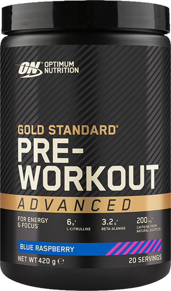 Optimum Nutrition Gold Standard Pre-workout Advanced Blue Raspberry - 420 g