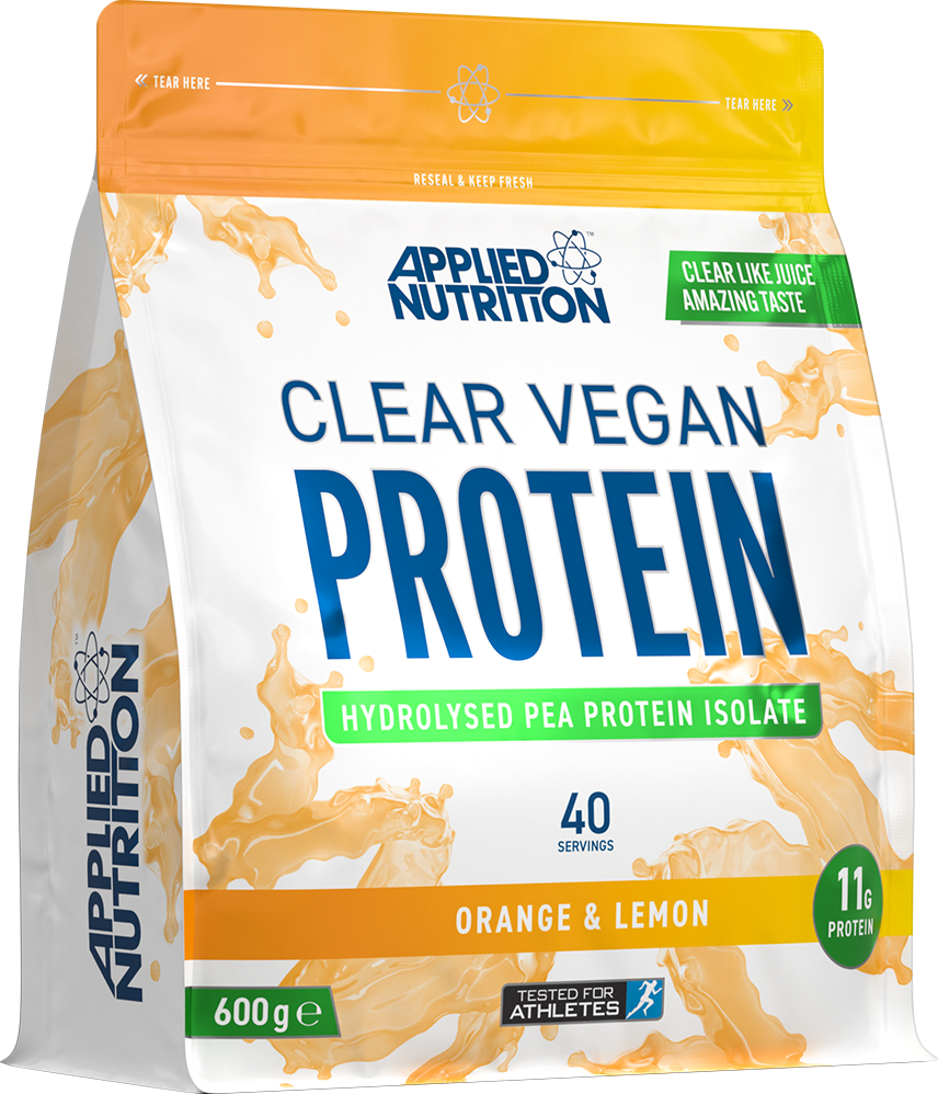 Applied Nutrition Clear Vegan Protein - 600 g - Apelsin & Citron