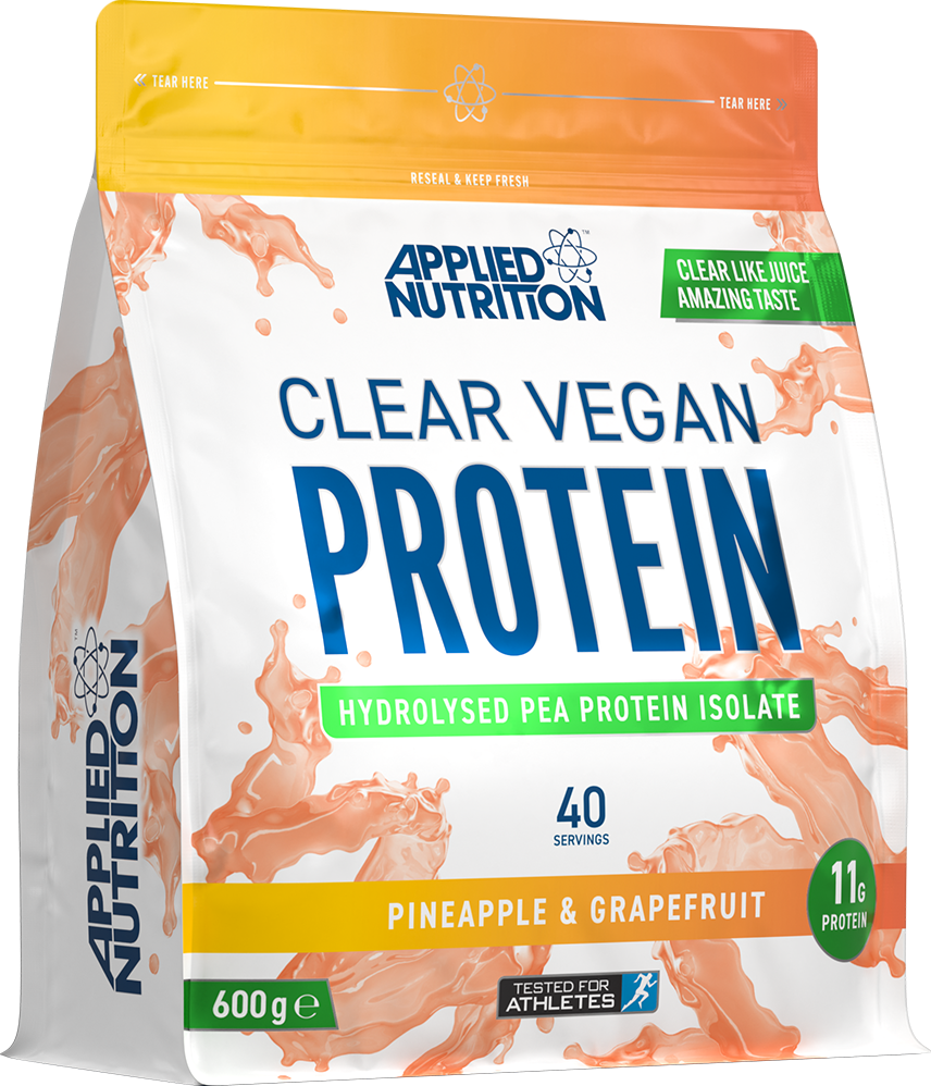 Applied Nutrition Clear Vegan Protein - 600 g - Ananas & Grapefrukt