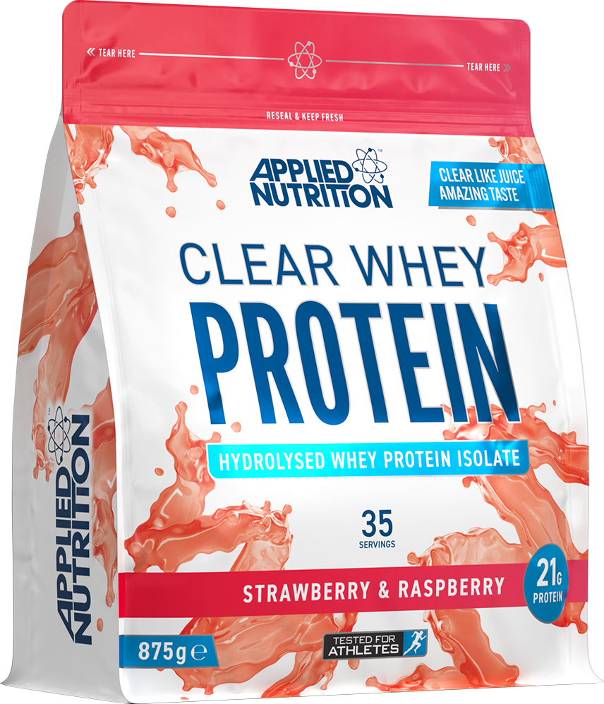 Applied Nutrition Clear Vassleprotein - 875 g - Jordgubb & Hallon