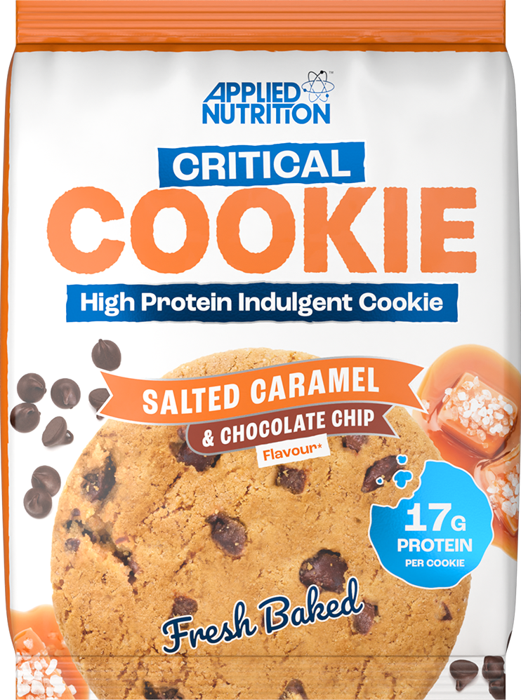 Applied Nutrition Critical Cookie - 12 x 73 g - Salted Caramel & Chokladchip