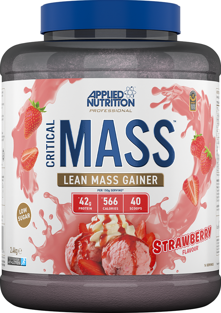 Applied Nutrition Critical Mass Professional - 2400 g - Jordgubb