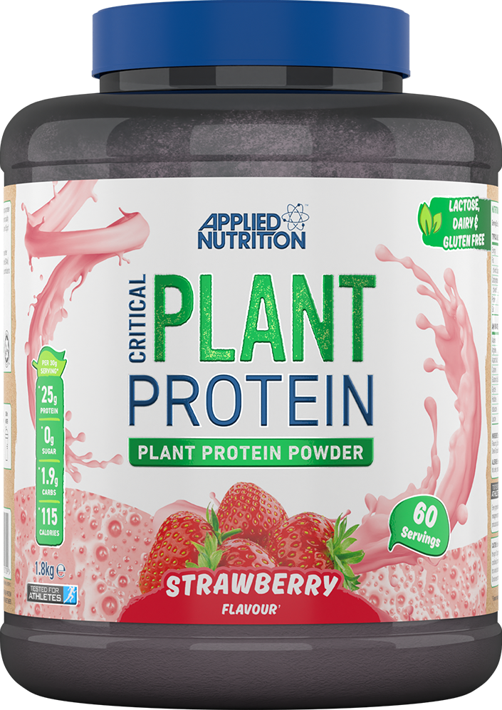 Applied Nutrition Critical Plant Protein - 1800 g - Jordgubb
