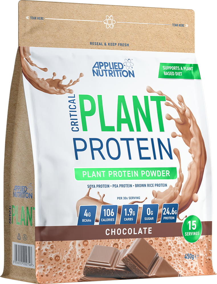 Applied Nutrition Critical Plant Protein - 450 g - Choklad