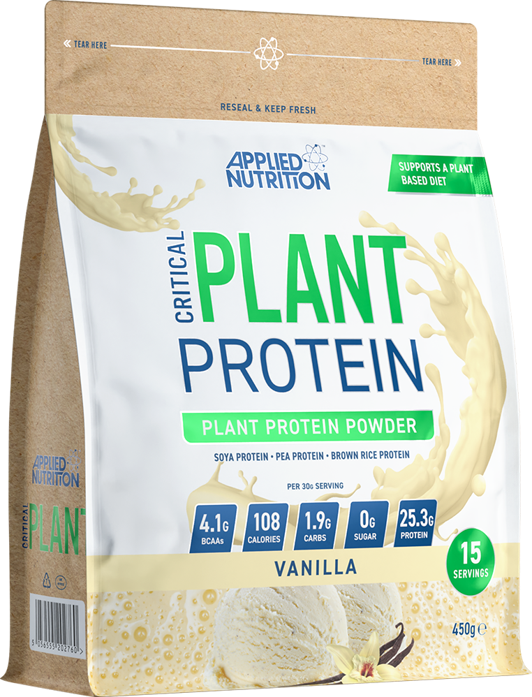 Applied Nutrition Critical Plant Protein - 450 g - Vanilj