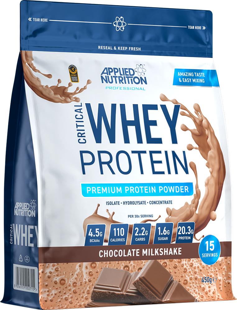 Applied Nutrition Critical Vassleprotein - 450 g - Choklad