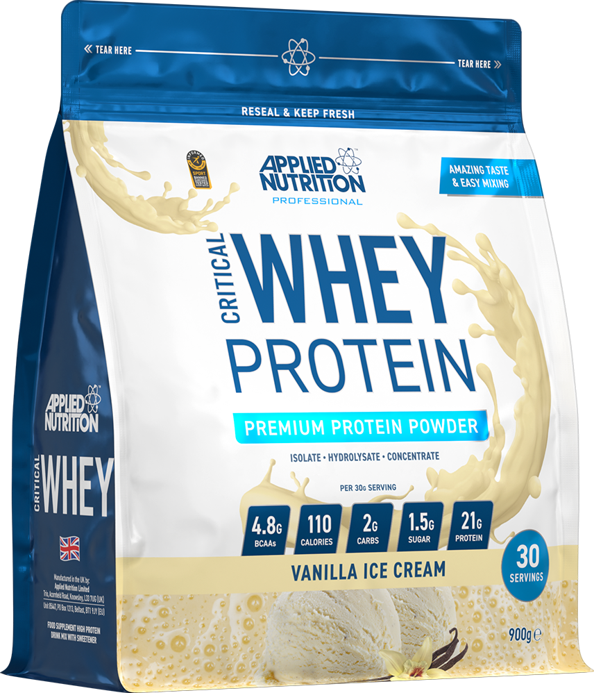 Applied Nutrition Critical Vassleprotein - 900 g - Vanilj