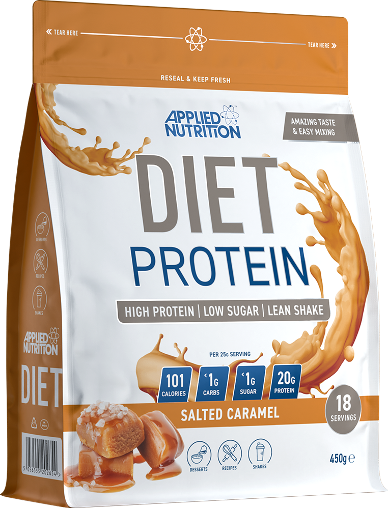 Applied Nutrition Diet Vassle Protein - 450 g - Salted Caramel