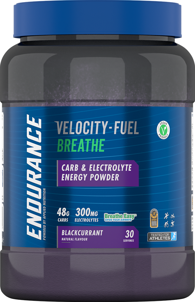 Applied Nutrition Endurance Carb & Electrolyte Energy Breathe Easy - 1500 g - Svartvinbär