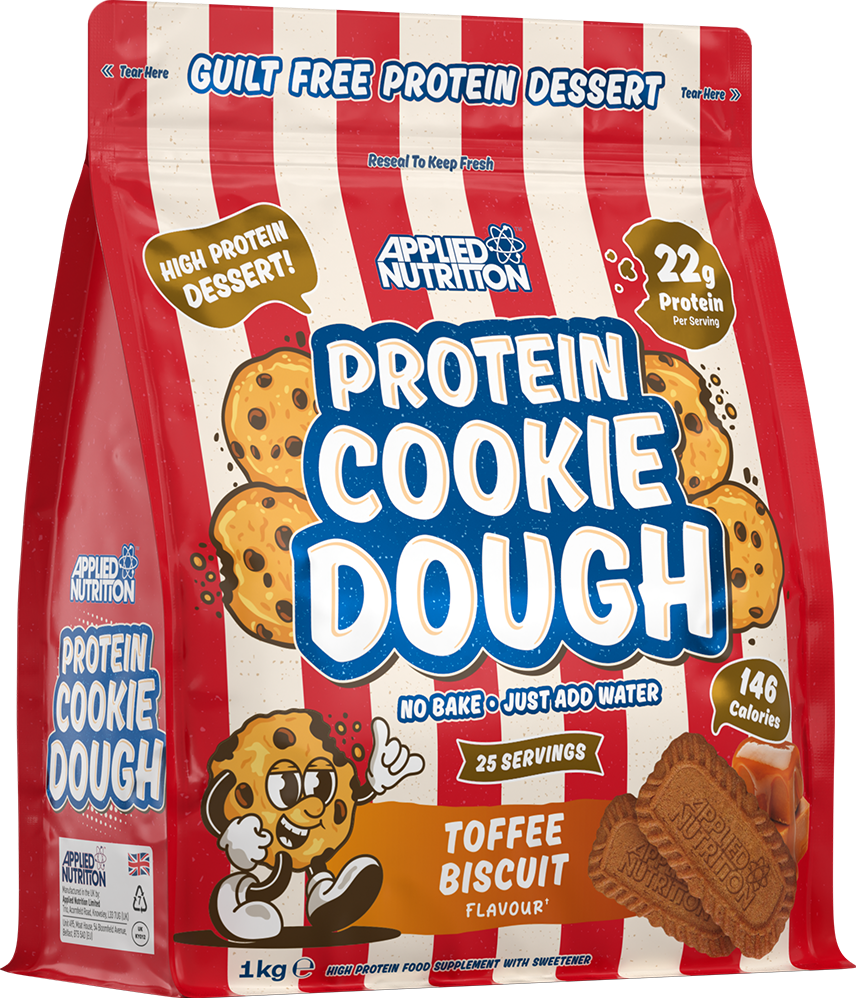 Applied Nutrition Protein Cookie Dough - 1000 g - Toffee Biscuit