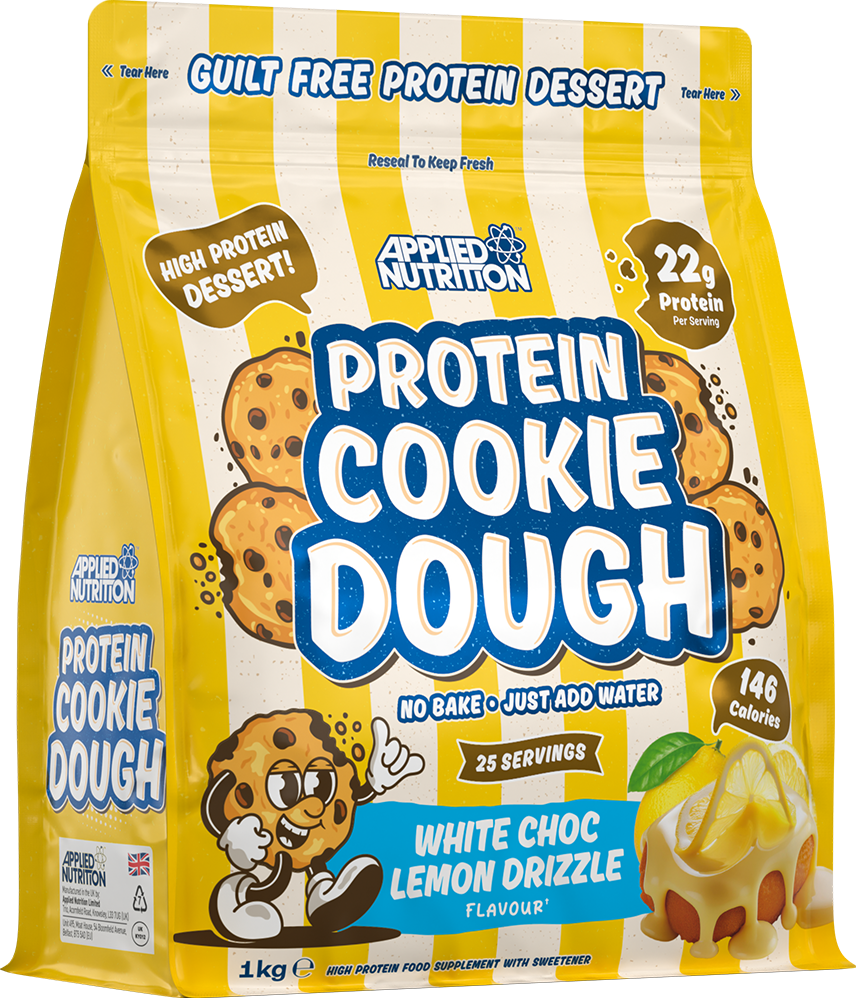 Applied Nutrition Protein Cookie Dough - 1000 g - Vit Choklad Citron Drizzle