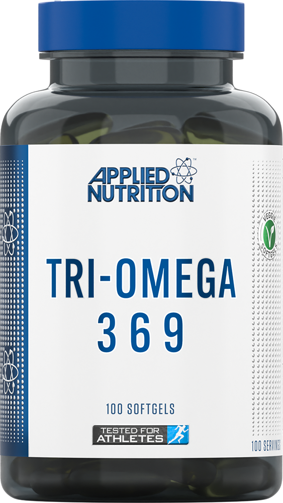 Applied Nutrition Tri-Omega 369 - 100 mjukgelkapslar
