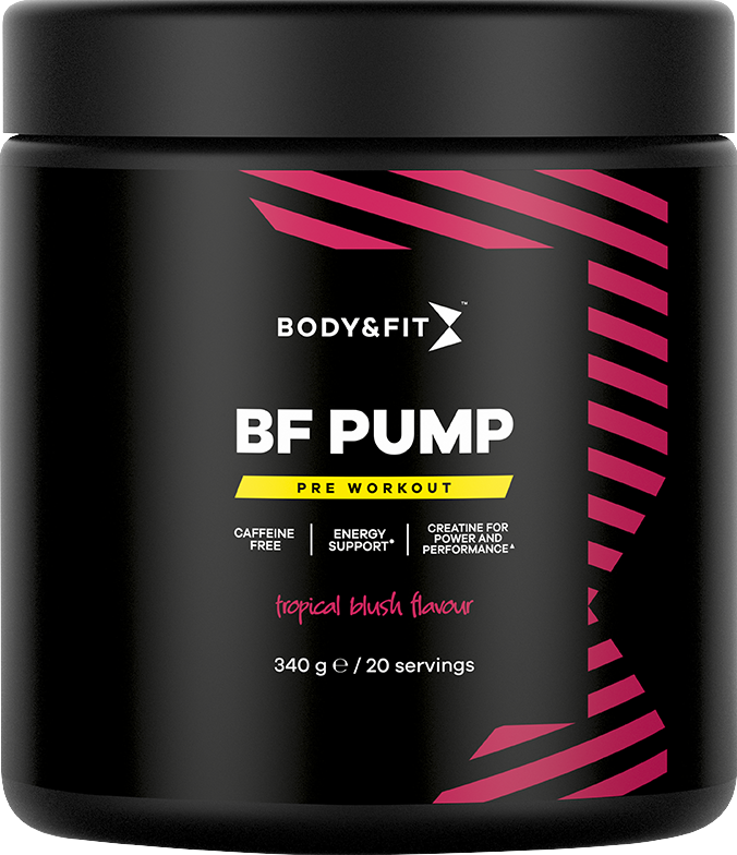 Body & Fit BF Pump Pre-workout - 340 g - Tropical Blush