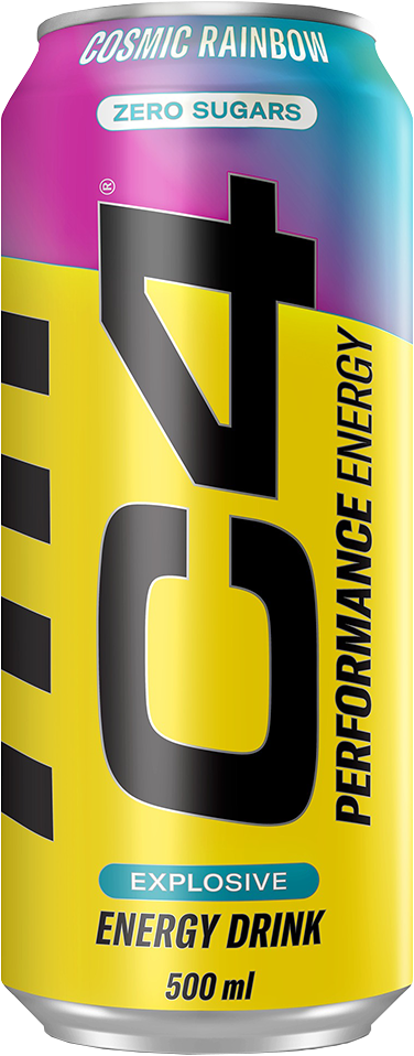 C4 Energy - 12 x 500 ml - Cosmic Rainbow