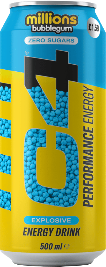 C4 Energy - 12 x 500 ml - Millions Bubblegum