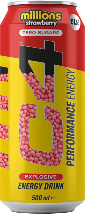 C4 Energy - 12 x 500 ml - Millions Strawberry