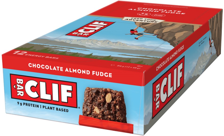 Clif Bar - 12 x 68 g - Chocolate Almond Fudge