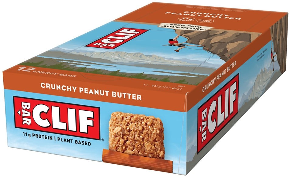Clif Bar - 12 x 68 g - Crunchy Peanut Butter