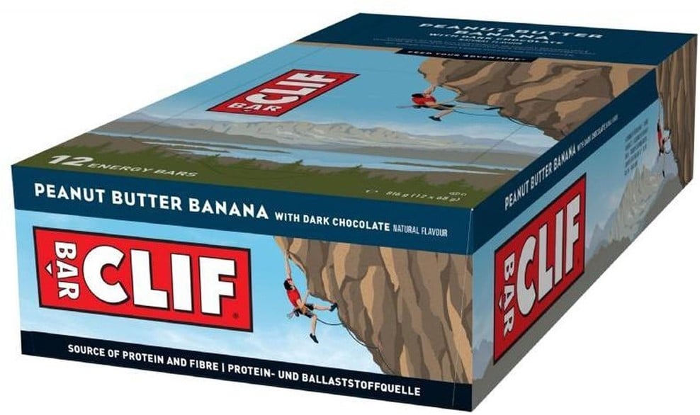 Clif Bar - 12 x 68 g - Peanut Butter Banana