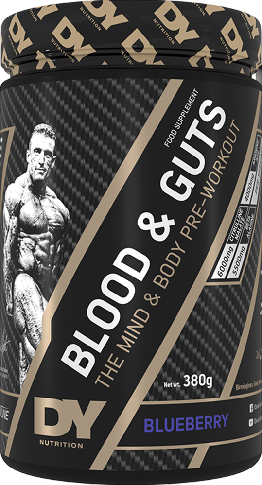 Dorian Yates Nutrition Blood & Guts - 380 g - Blueberry