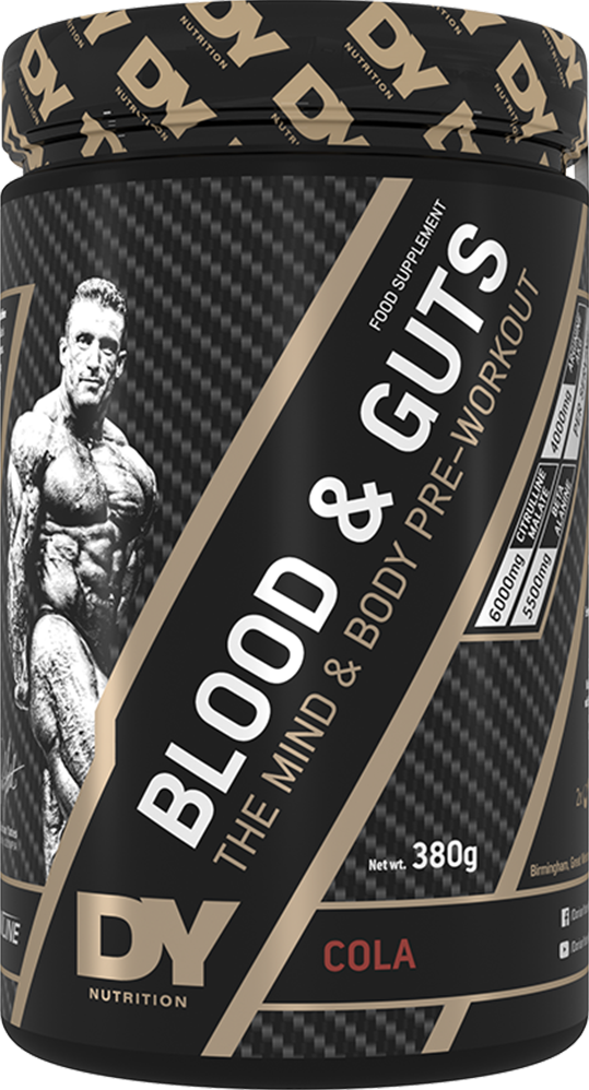 Dorian Yates Nutrition Blood & Guts - 380 g - Cola