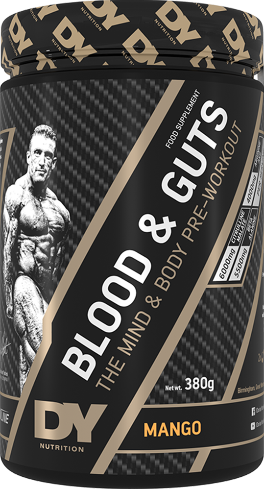Dorian Yates Nutrition Blood & Guts - 380 g - Mango