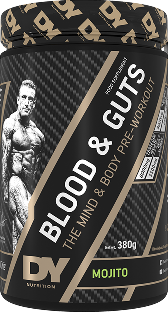 Dorian Yates Nutrition Blood & Guts - 380 g - Mojito